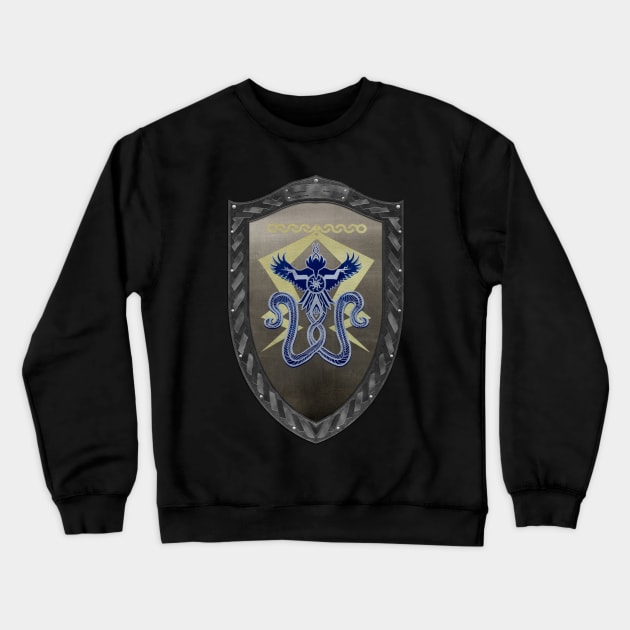 Stormfront (Shield desaturated Celtic Rope) Crewneck Sweatshirt by Swabcraft